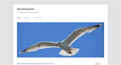 Desktop Screenshot of munishjauhar.com
